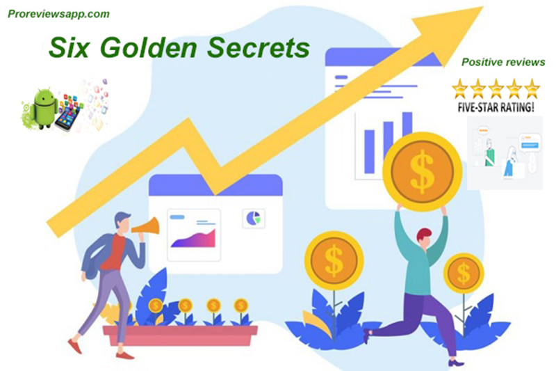 Six golden secrets to help increase positive Android app reviews and 5-star ratings