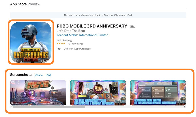 icon-and-screenshot-of-the-app-pubg-mobil-3-rd-anniversary