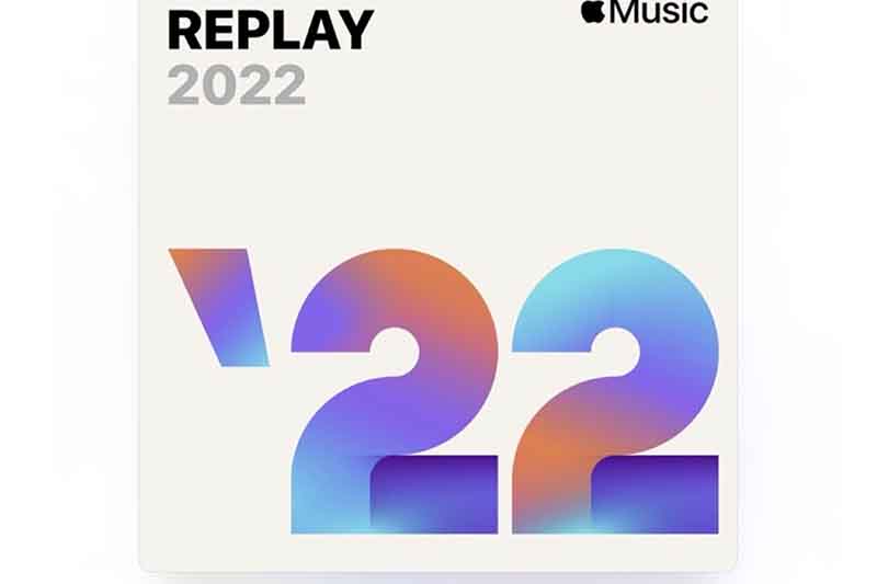 Apple Music's Replay 2022