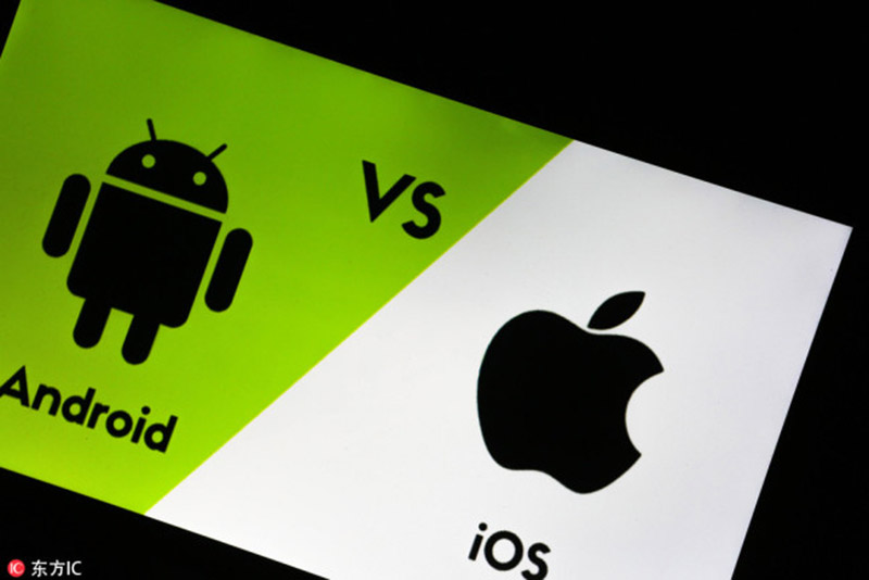 What is the difference between iPhone and Android customers?