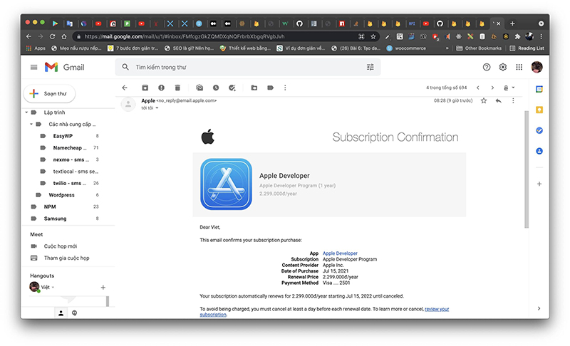 9 steps to obtain an Apple Developer Account