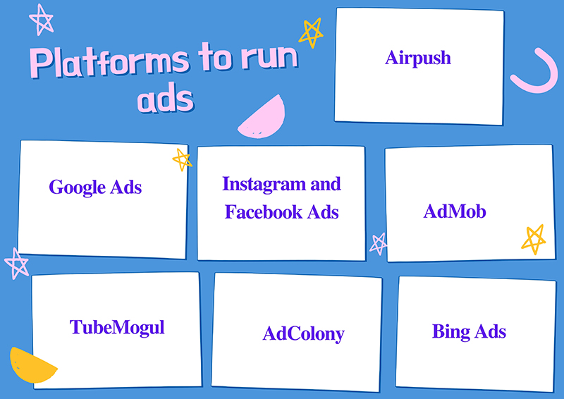Platforms to run ads for Android app