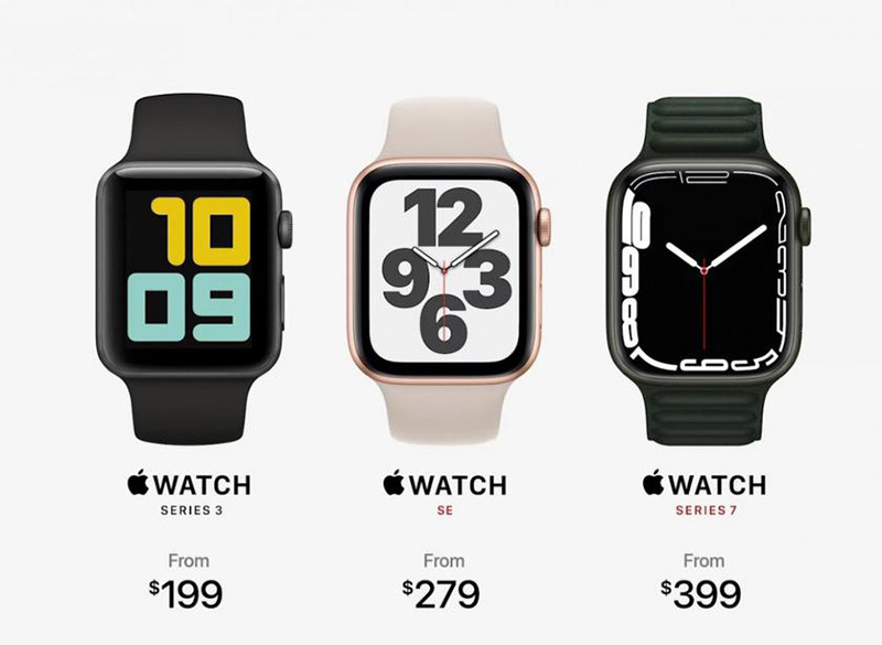 price of apple watch series 7