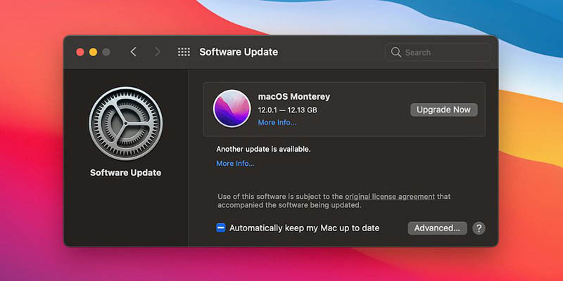 upgrade to macos monterey